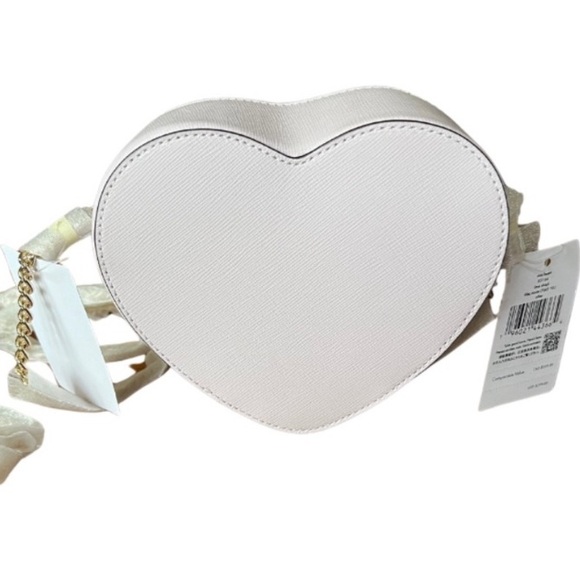 Kate Spade NWT Love Shack Mini Heart Crossbody color Lilac Moon still in package - Picture 7 of 8